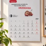Kalendarz ścienny na rok 2027