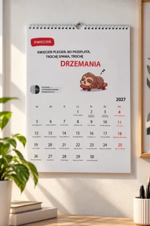 Kalendarz ścienny na rok 2027
